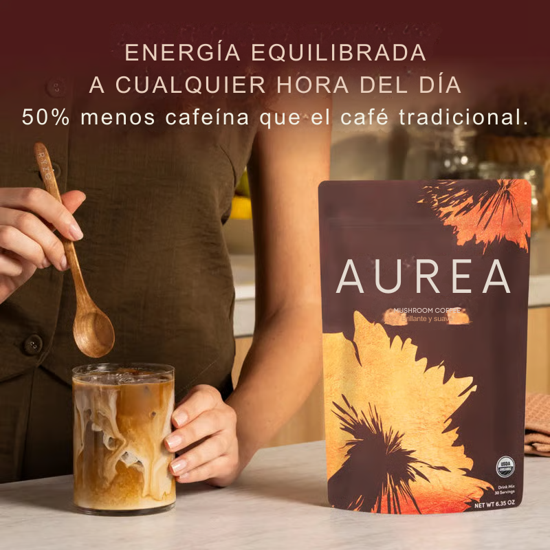 AUREA – Café de Especialidad + Hongos Adaptógenos