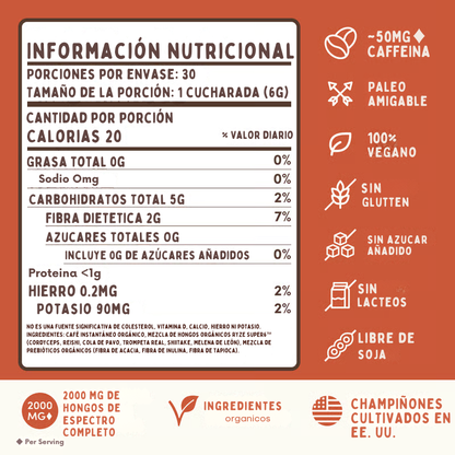 AUREA – Café de Especialidad + Hongos Adaptógenos