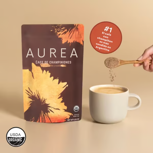 AUREA – Café de Especialidad + Hongos Adaptógenos